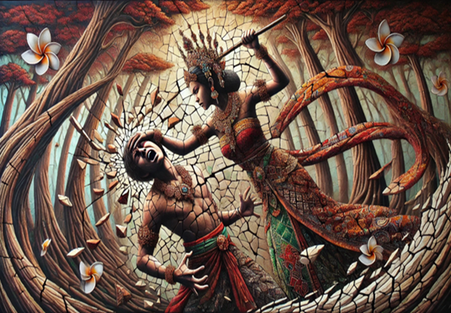 Seni Mozaik Indonesiana